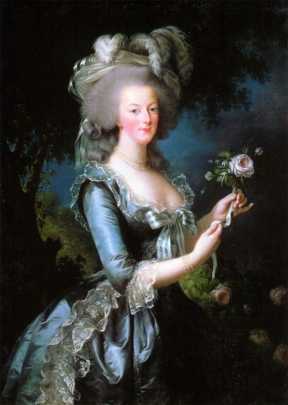 Marie Antoinette French beauty standards 17th century