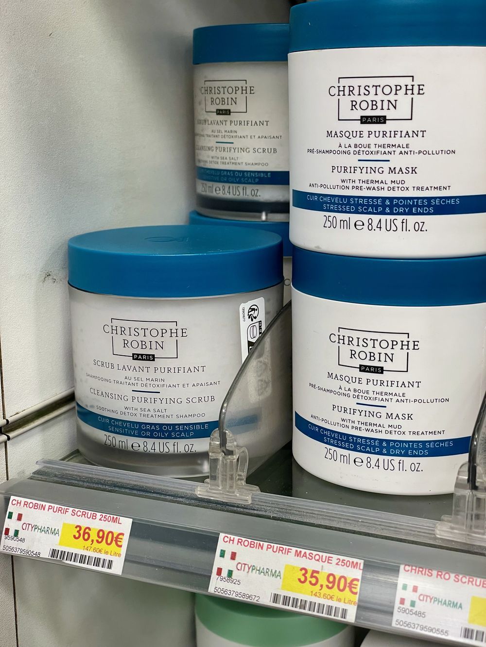 Are French beauty products cheaper in Paris haircare France Christophe Robin Scrub