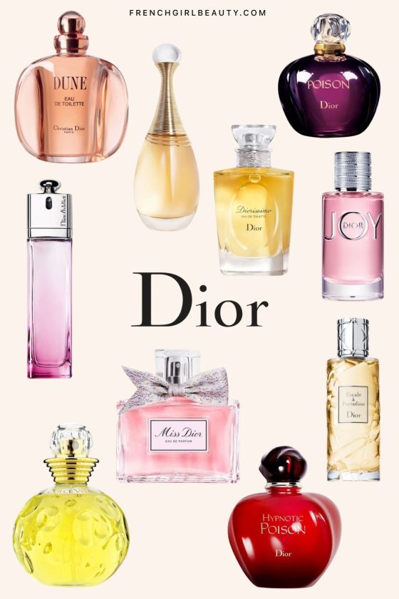 best Dior perfumes
