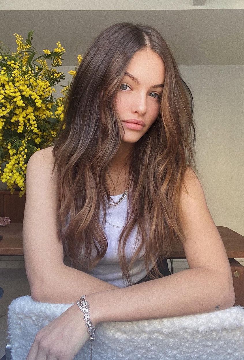 French Haircuts Long and layered @thylaneblondeau @lauriezanolettihair