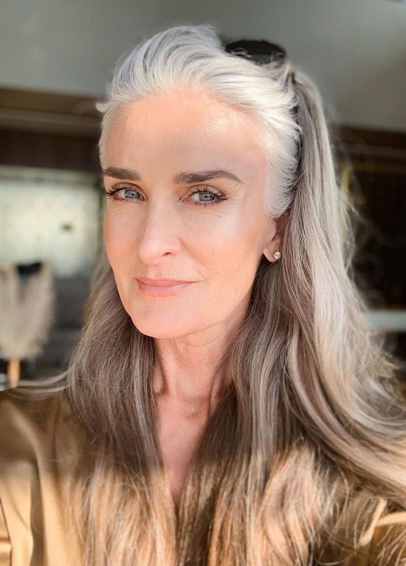 Gray Hair Like a French Woman Beauty Tips and Styling 2024