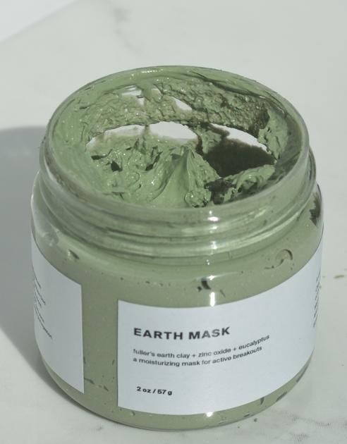 French green clay mask rosen