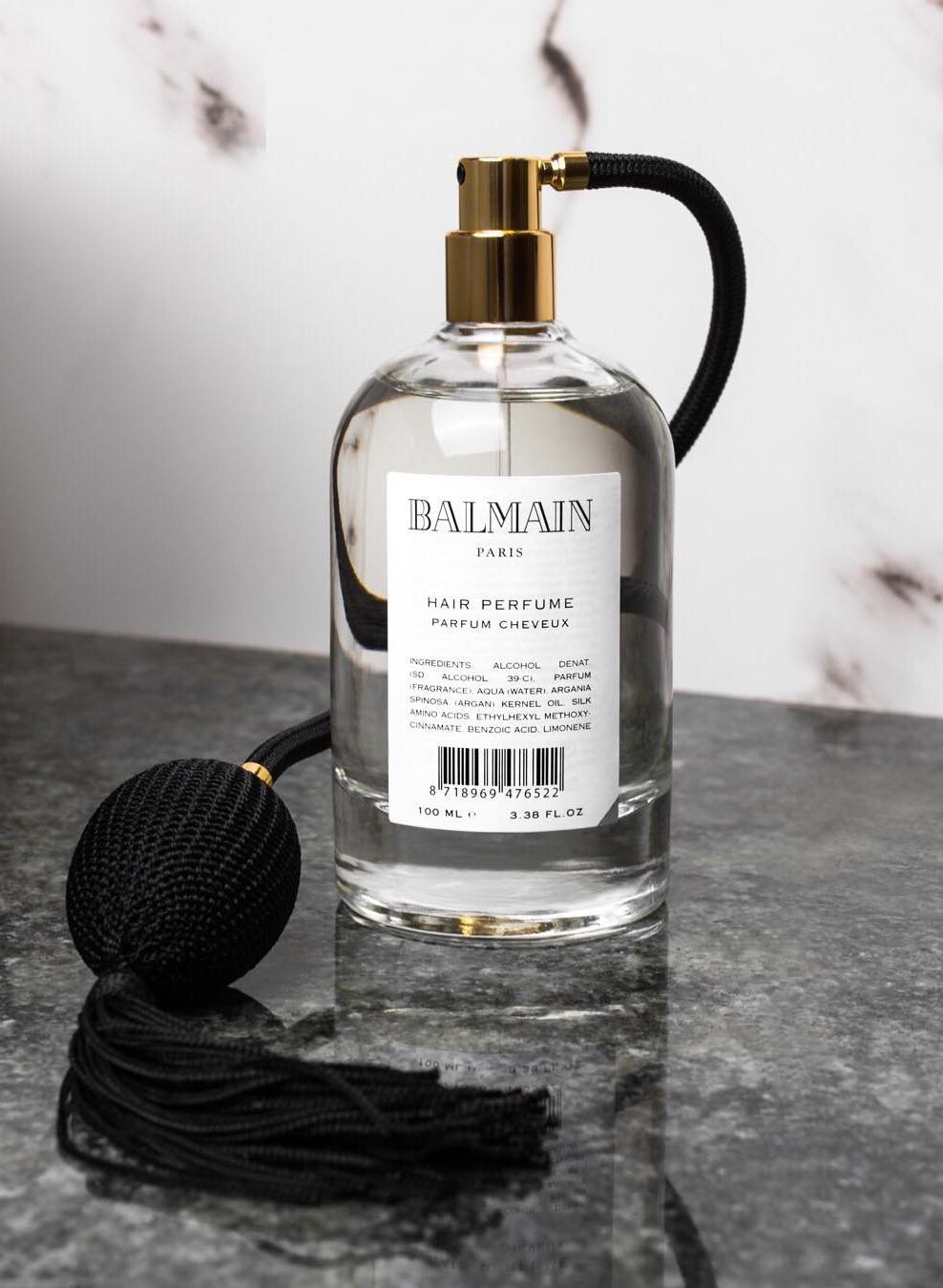 best French hair perfume balmainhaircouture