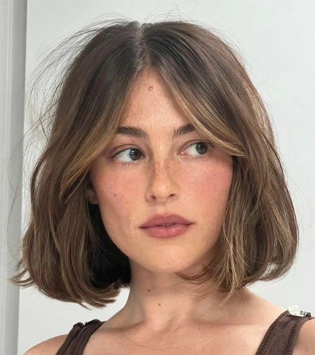 French girl Bob haircut navymodels