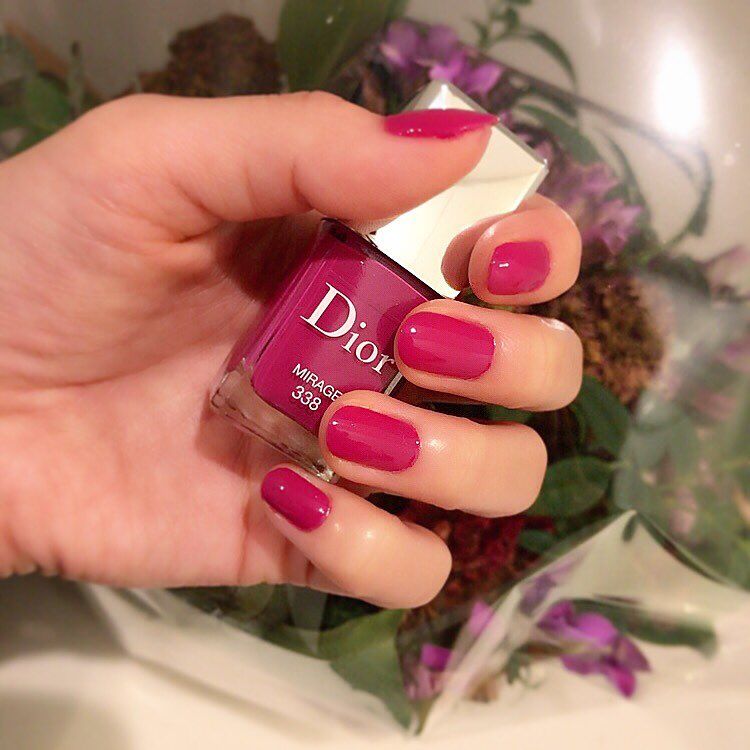 Dior nail polish colors Mirage 338