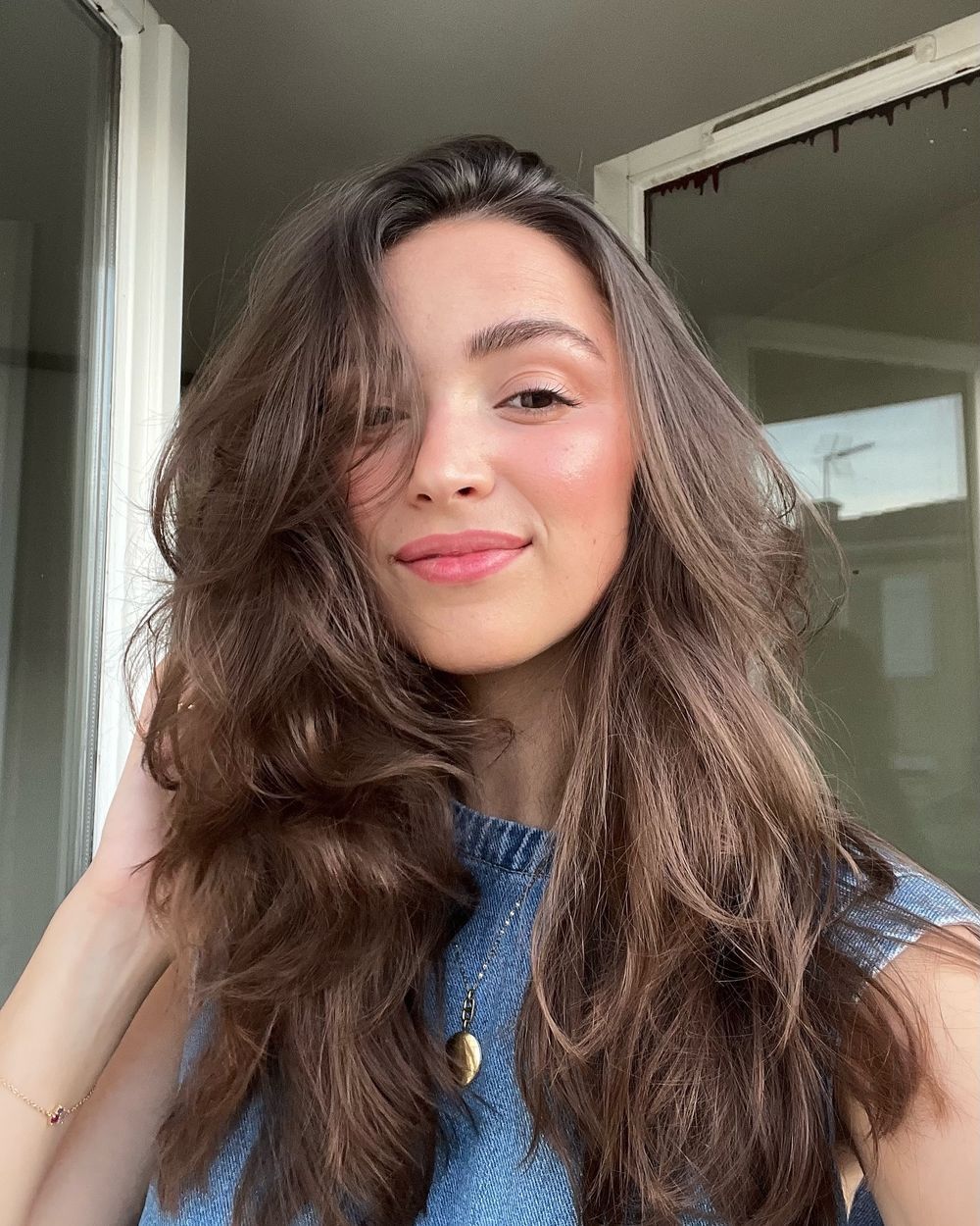 French long Layered haircuts wavy hair candice_badin