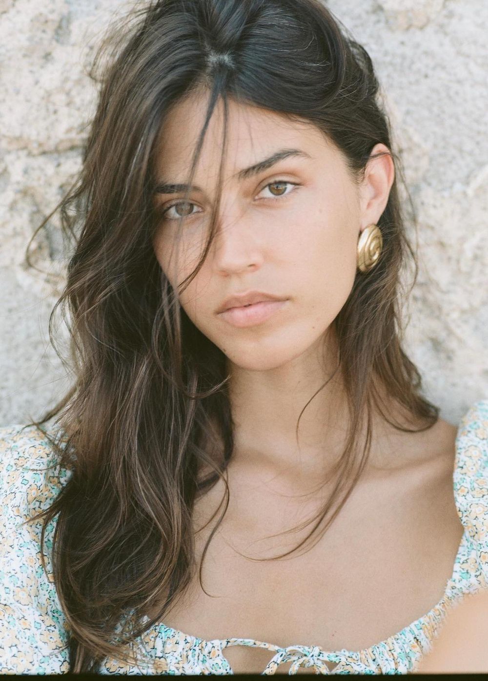 French wavy hairstyles long Lea_Peillard