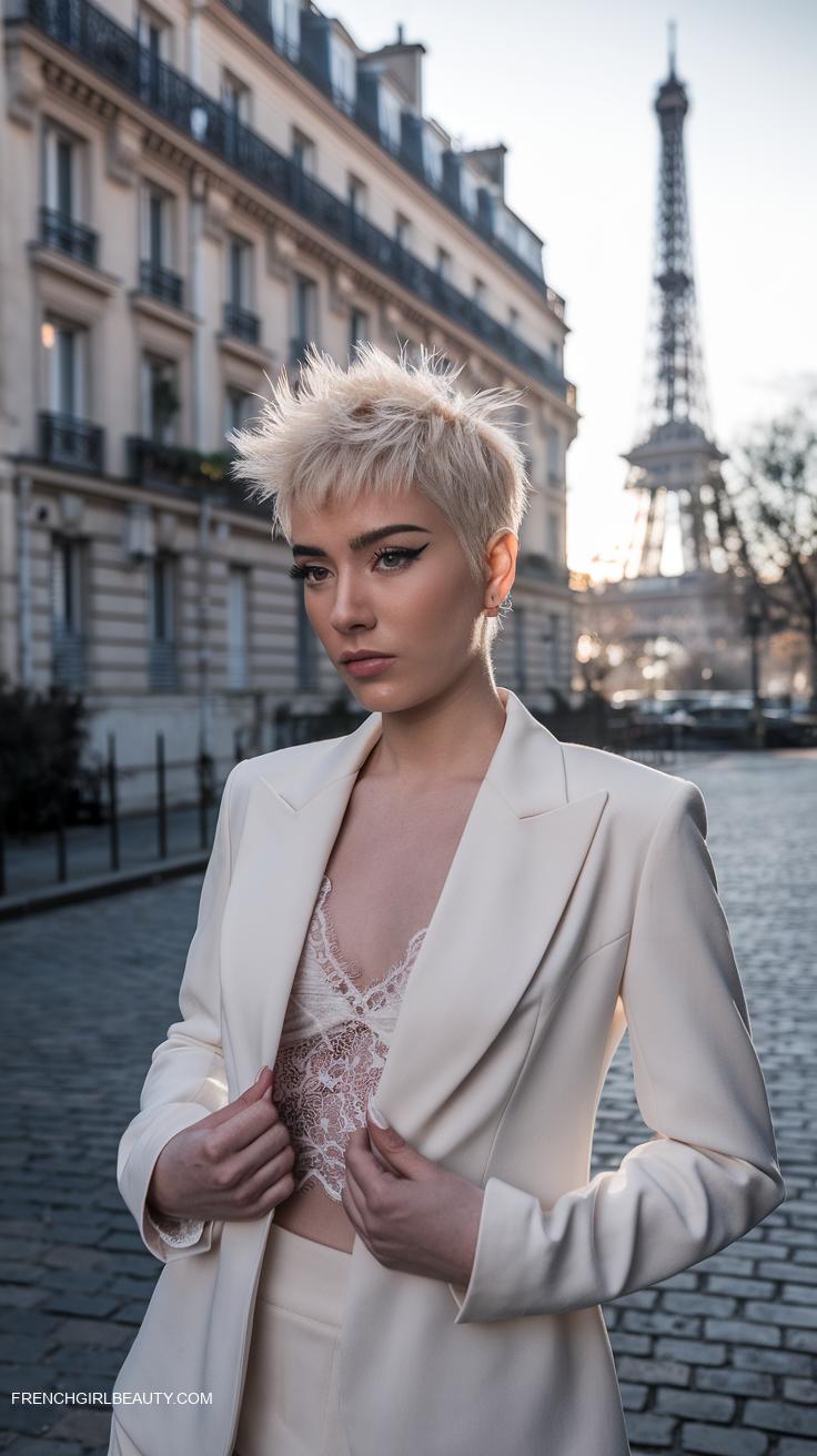 pixie cuts Bold spiky layers for a daring look