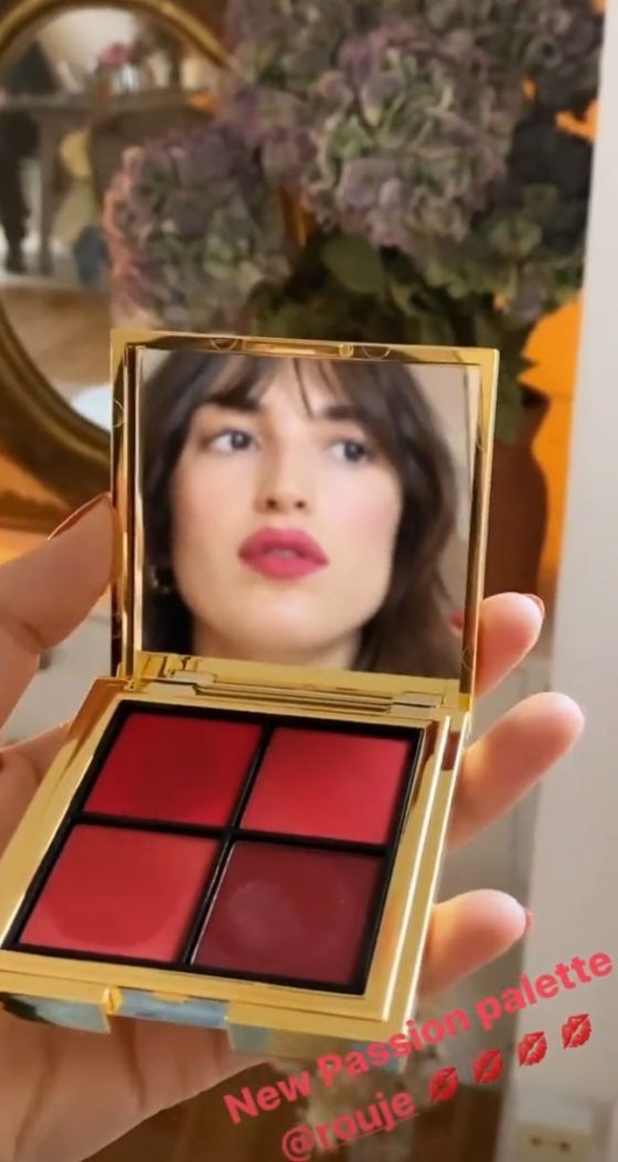 Rouje lip palette via jeanne stories